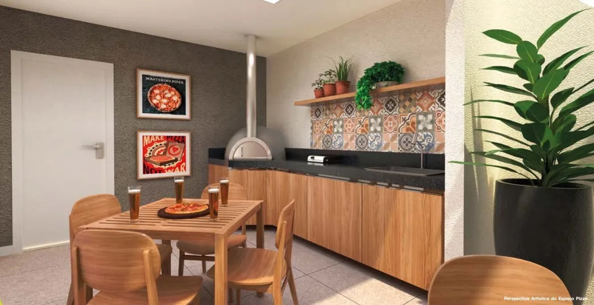 Residencial Allegro Santo André, apartamento de 42 m² · Santa Maria, Santo André, foto 5