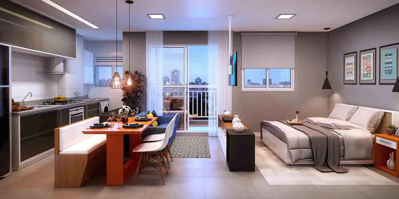 Residencial Bela Coimbra, apartamentos de 37 a 52 m² · Centro, Diadema, foto 3