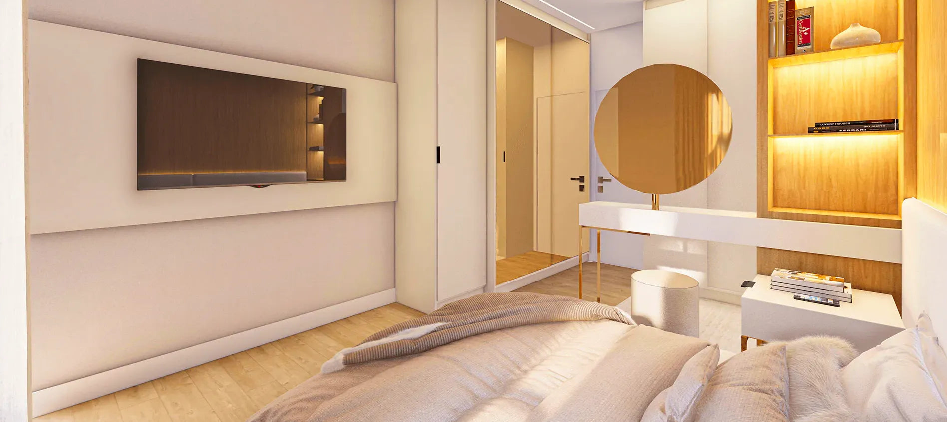 Douro Residencial Clube, apartamento de 134 m² · Campestre, Santo André, foto 3