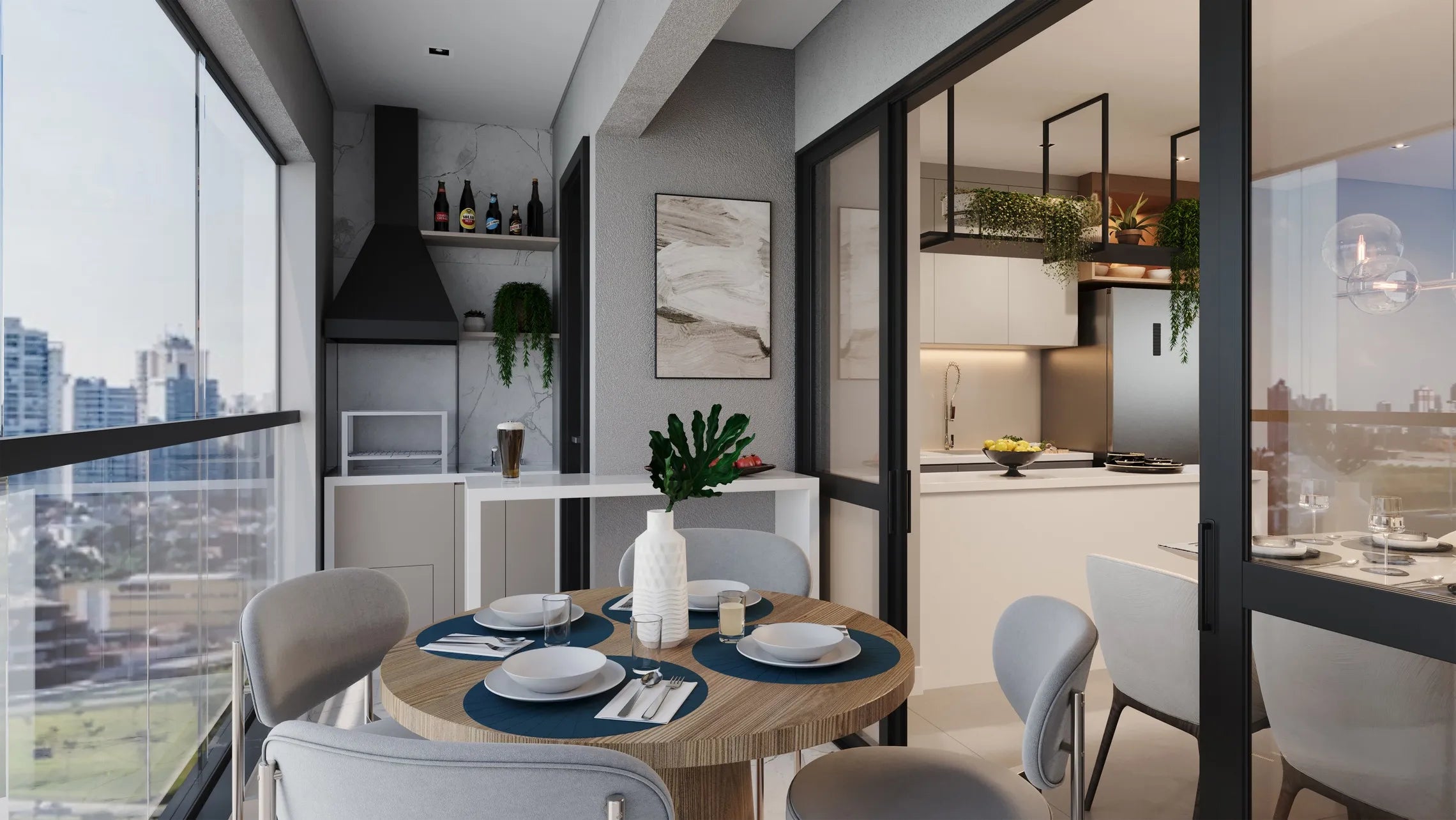 Balcony, apartamento de 83 m² · Vila Floresta, Santo André, foto 4