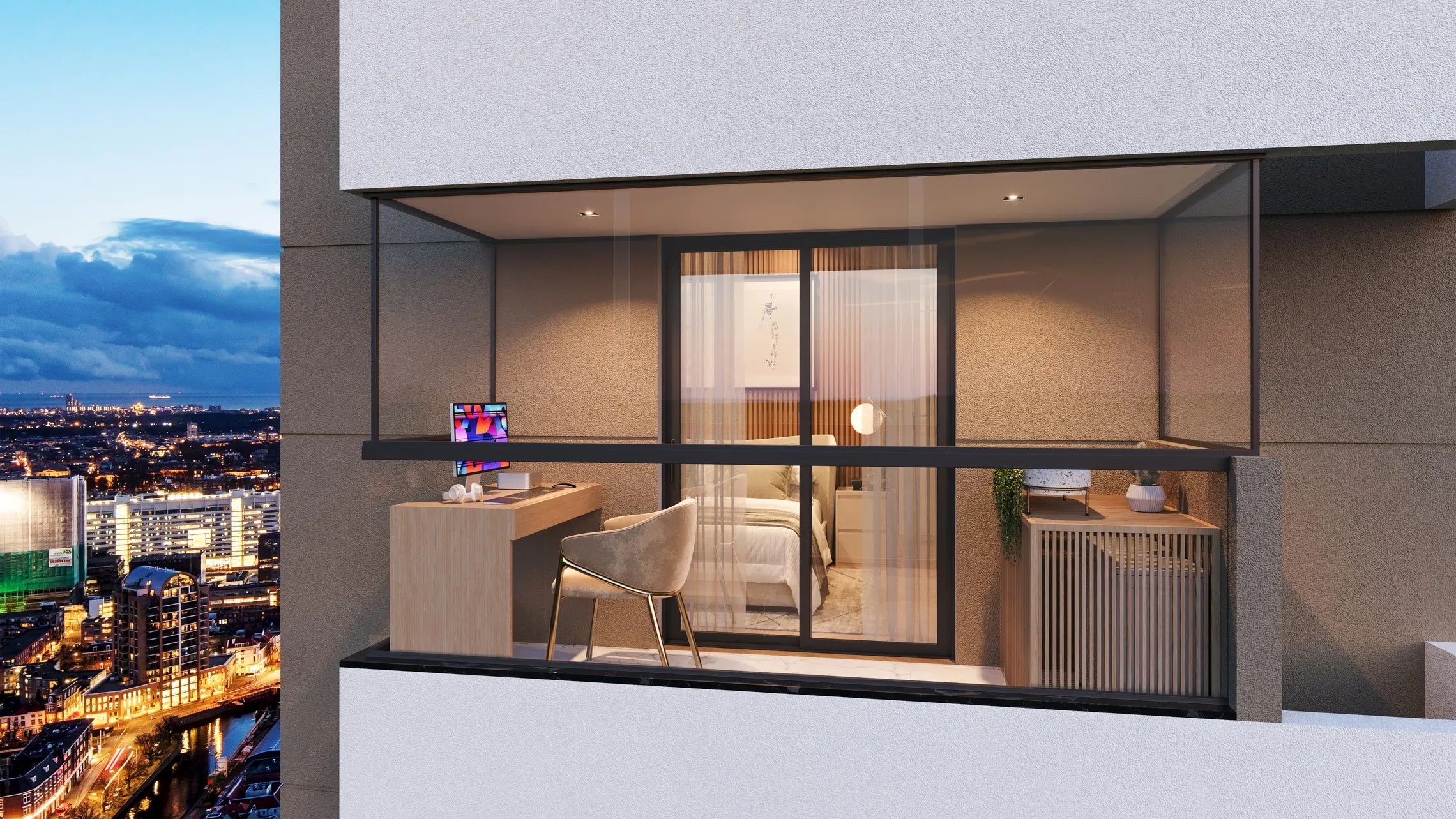 Balcony, apartamento de 83 m² · Vila Floresta, Santo André, foto 5