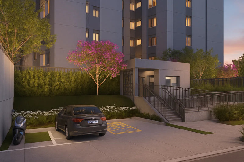 Panorama Santo André, apartamento de 33 m² · Jardim do Estádio, Santo André, foto 1