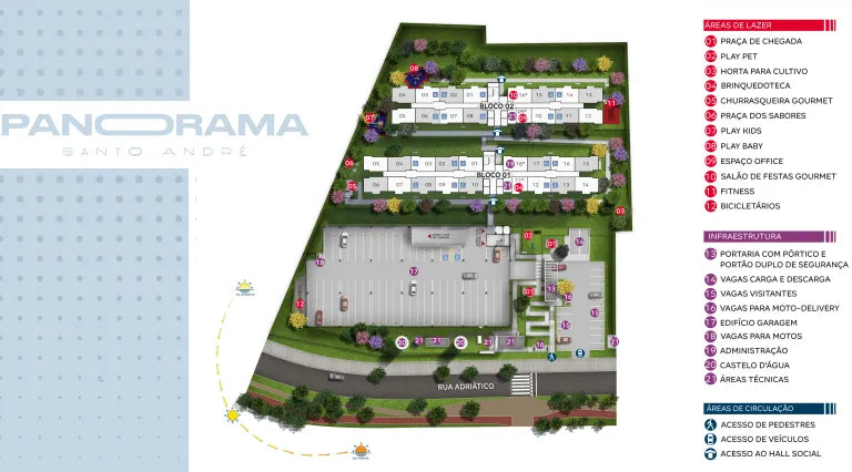 Panorama Santo André, apartamento de 33 m² · Jardim do Estádio, Santo André, foto 2